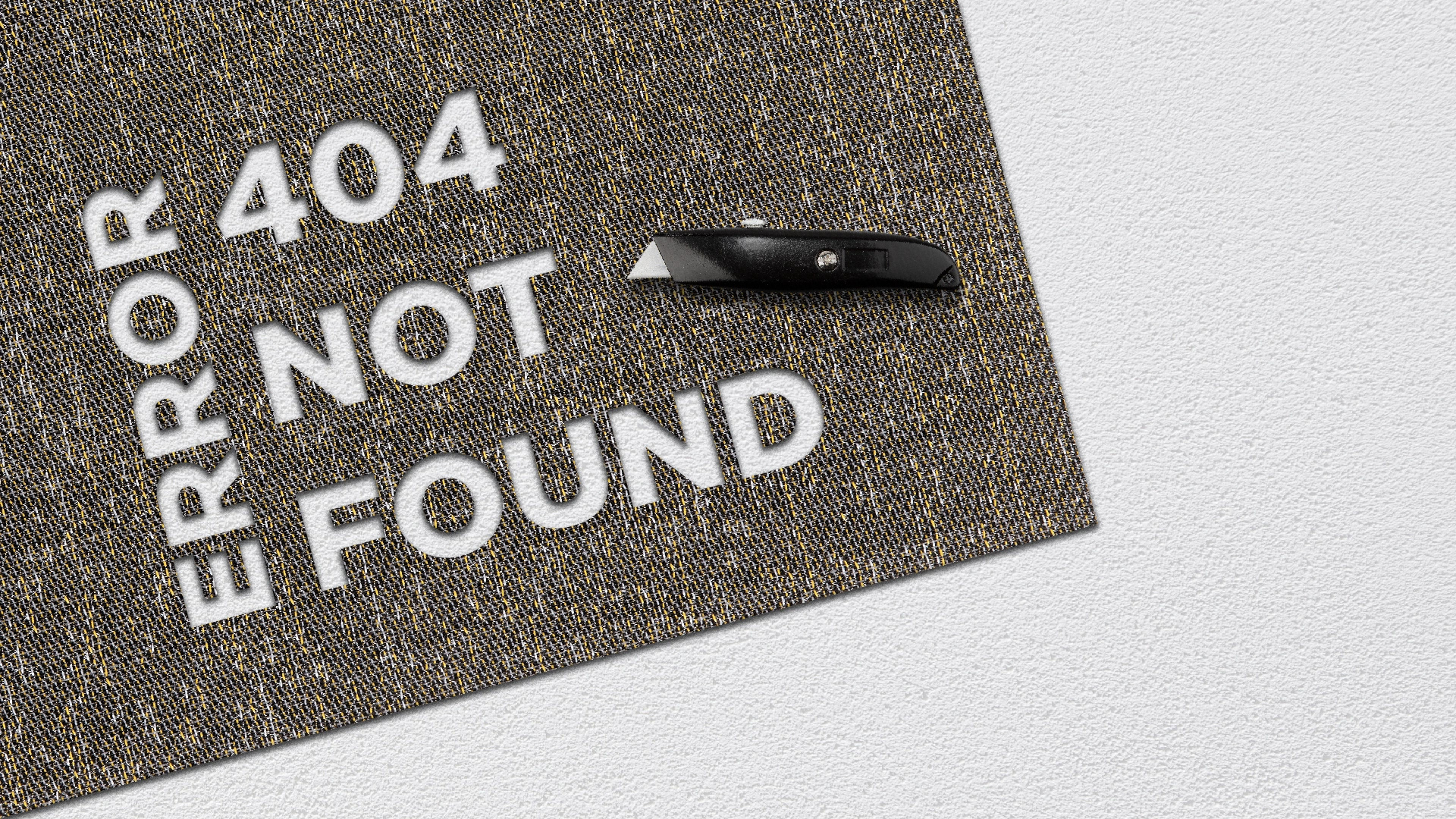 Fehler 404 - Seite nicht gefunden